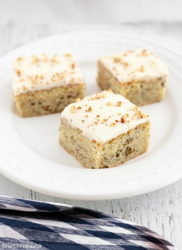 Banana Bars with Cream Cheese Frosting