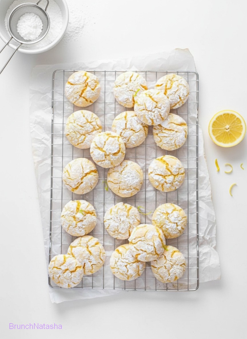 Easy Lemon Crinkle Cookies