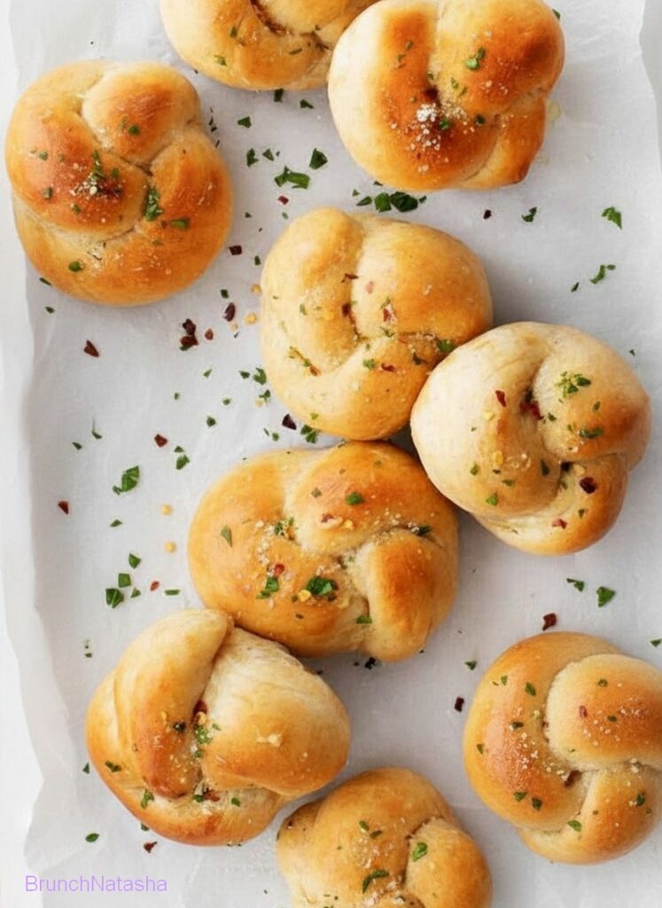 Homemade Garlic Knots Recipe