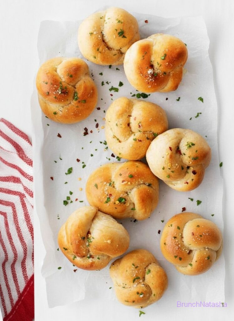 Homemade Garlic Knots Recipe