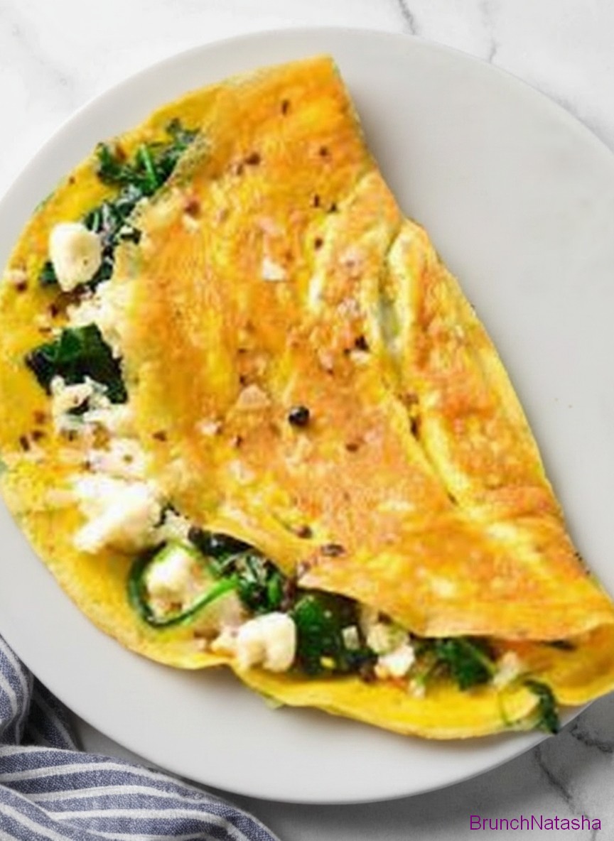 Spinach Feta Omelet