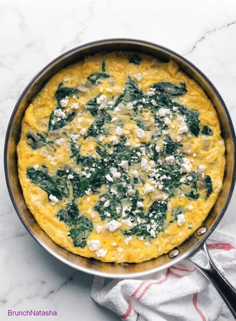 Spinach Feta Omelet