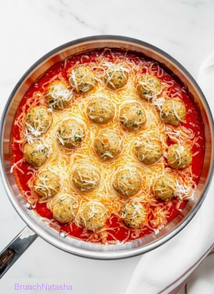 Chicken Parmesan Meatballs