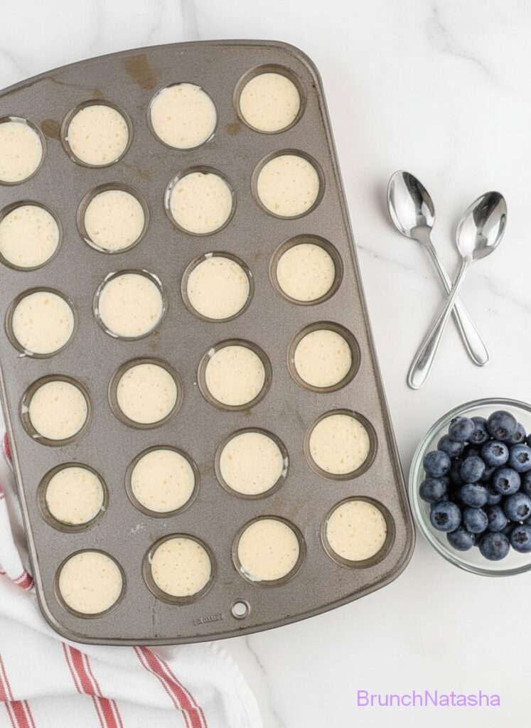 Fluffy Mini Pancake Muffins