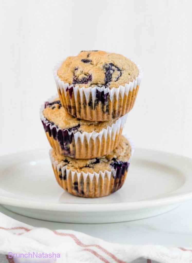 Easy Healthy Blueberry Muffins Recipe