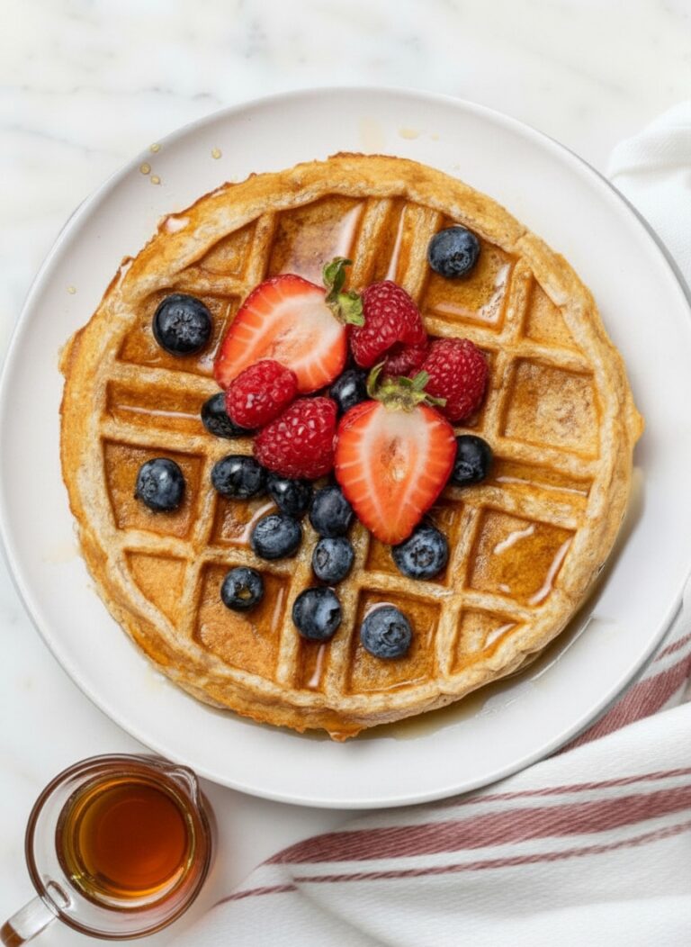 Quick & Easy Protein Waffles