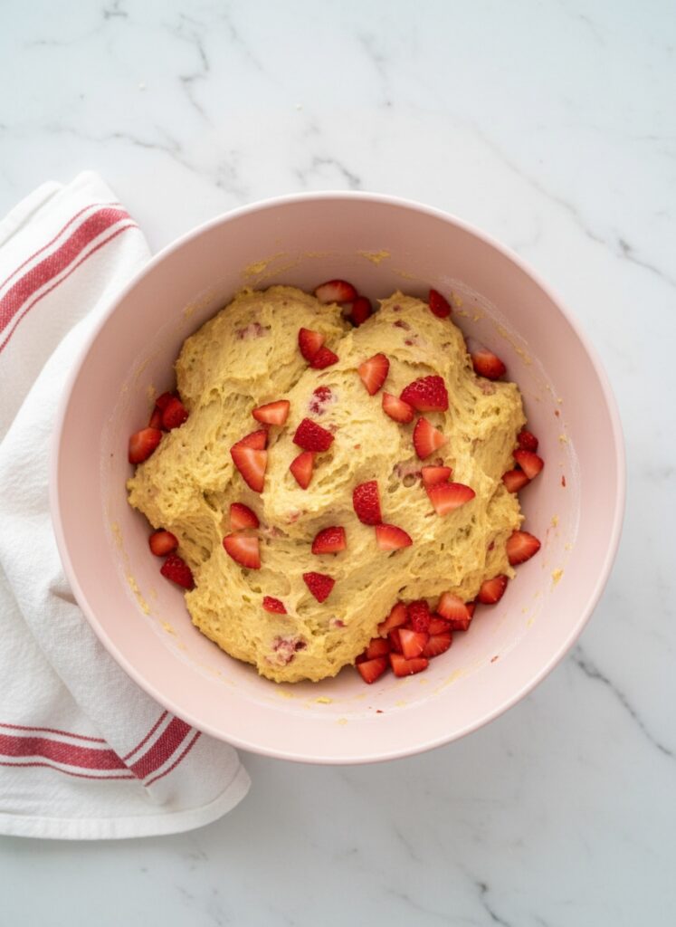 Buttery Strawberry Biscuits