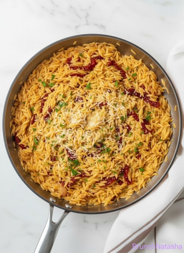 Tuscan Chicken Orzo