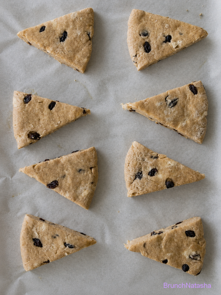 Cinnamon Raisin Scones