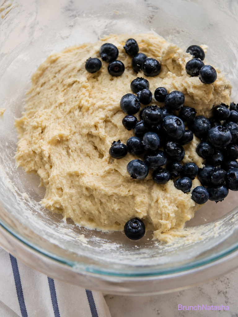 Lemon Blueberry Muffins (Soft & Fluffy)