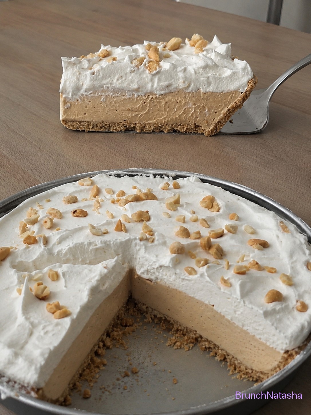 No-Bake Creamy Peanut Butter Pie