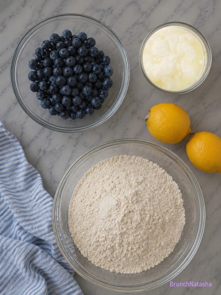 Blueberry Lemon Biscuits