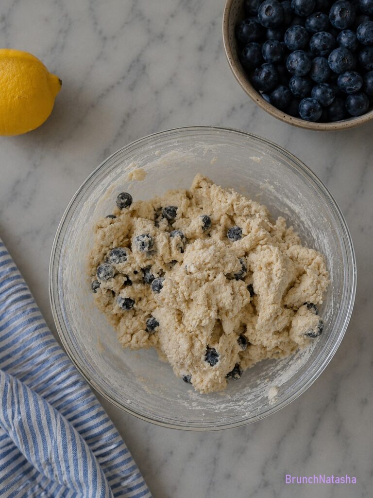 Blueberry Lemon Biscuits