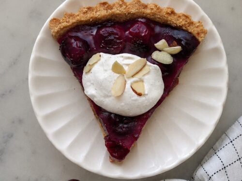 Homemade Gluten-Free Cherry Tart