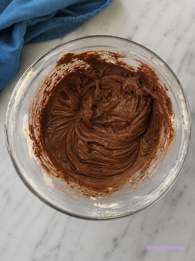 Chocolate Vanilla Marble Loaf Cake