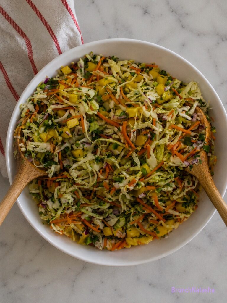 Pineapple Coleslaw