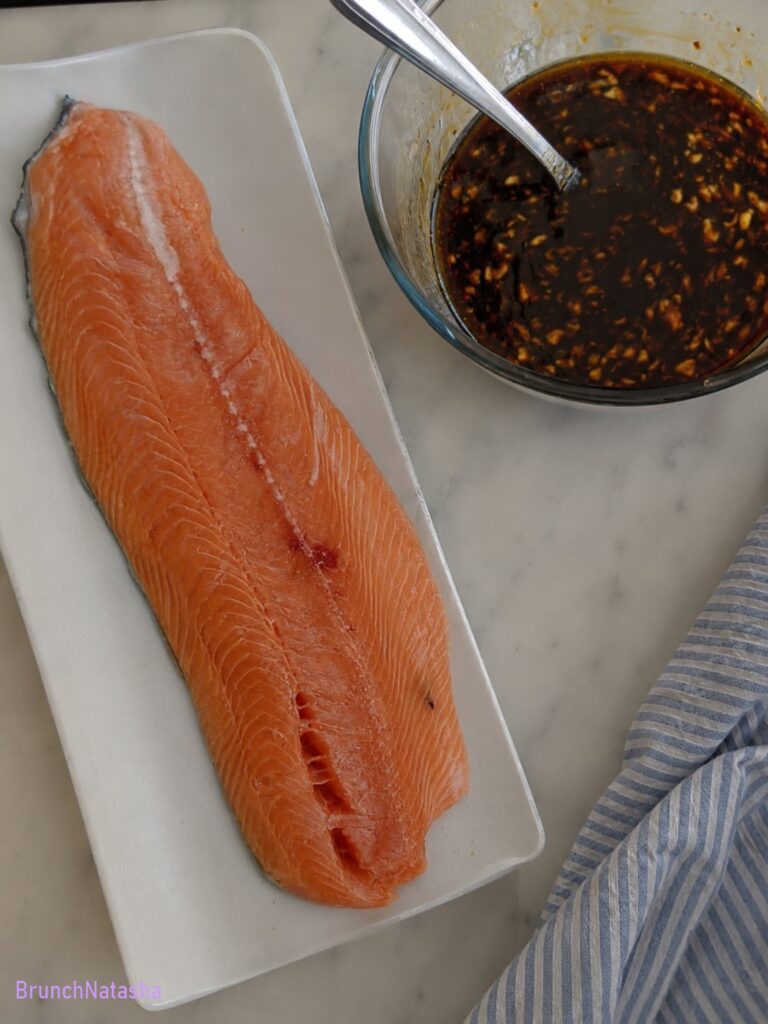 Honey Teriyaki Lime Salmon 