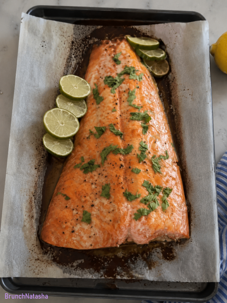 Honey Teriyaki Lime Salmon 