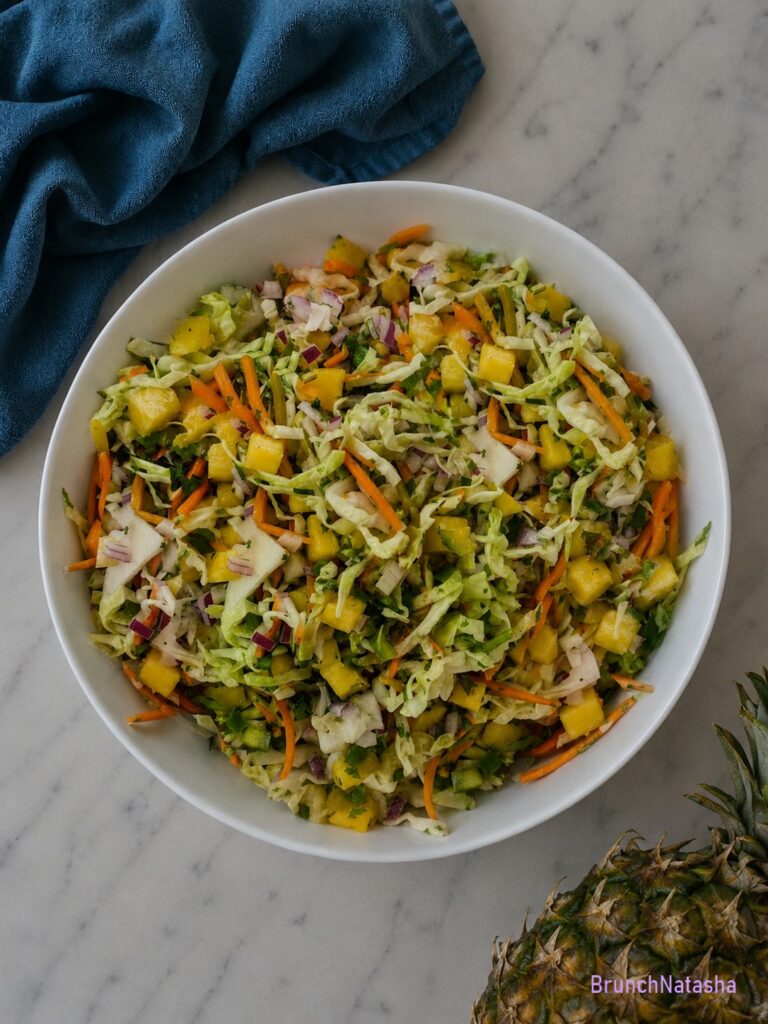 Pineapple Coleslaw