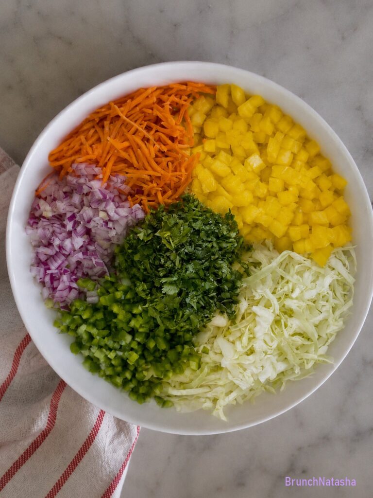 Pineapple Coleslaw