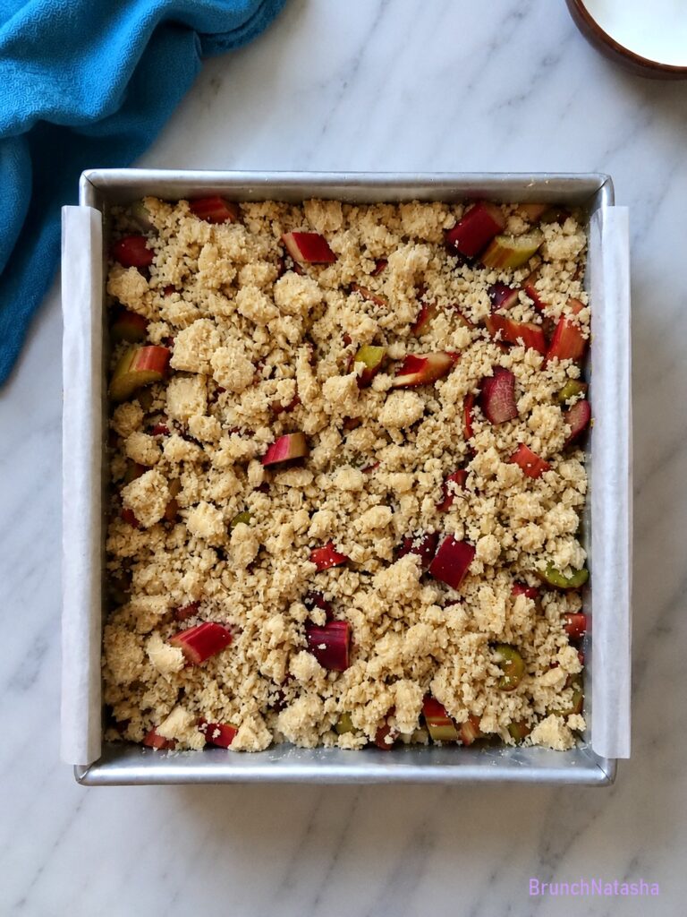 Rhubarb Coffee Cake