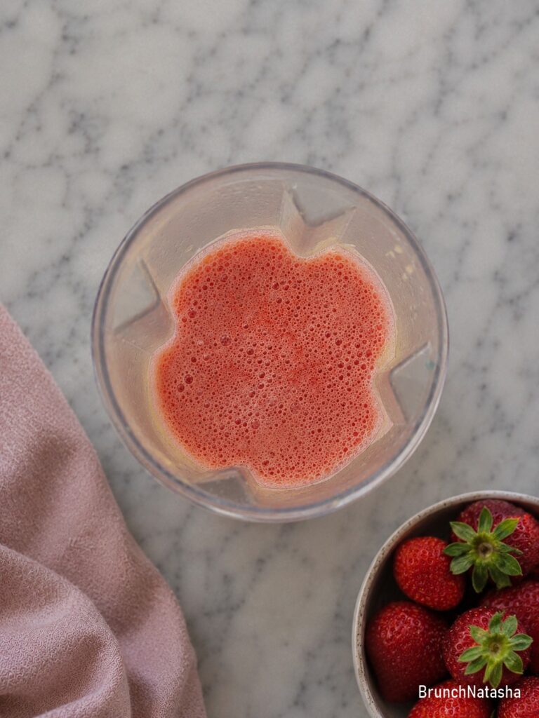 Strawberry Mojito Sorbet