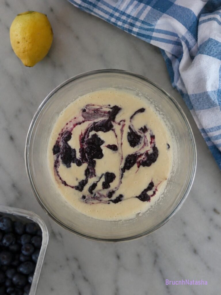 Blueberry Lemon Cream Pie