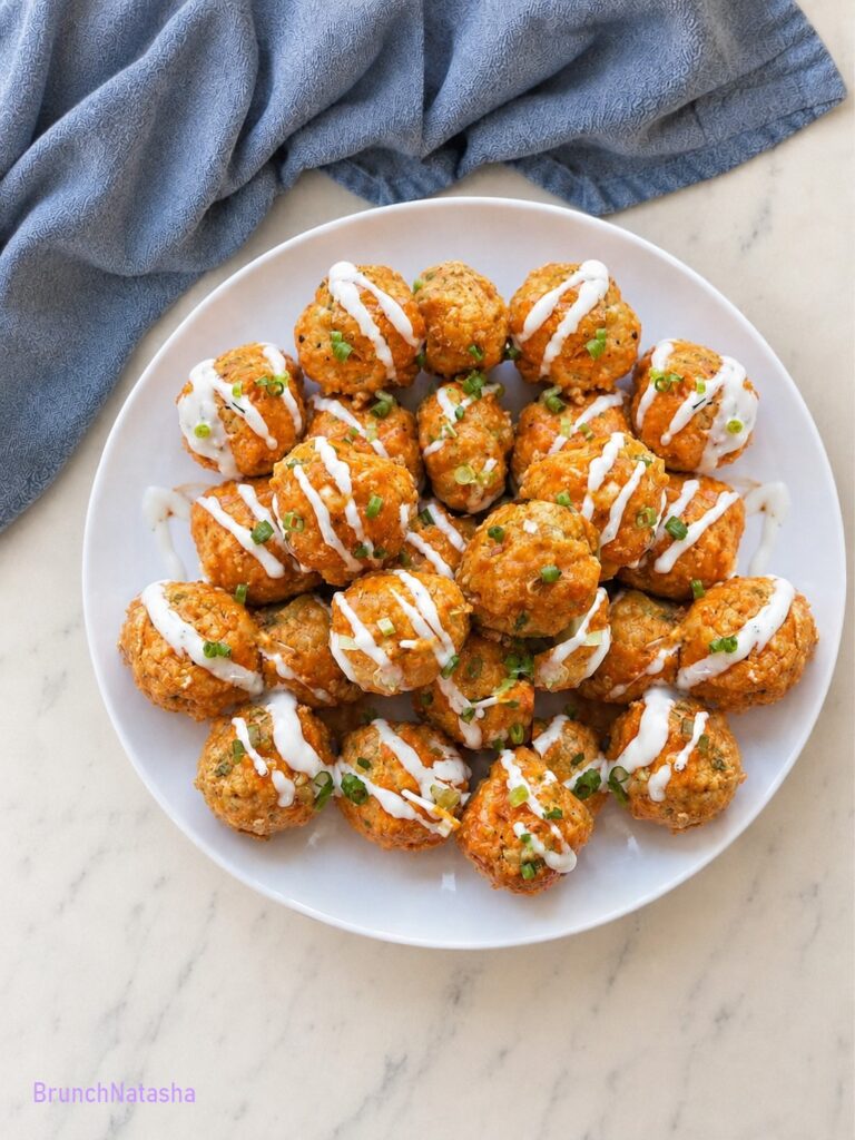Buffalo Chicken Meatballs
