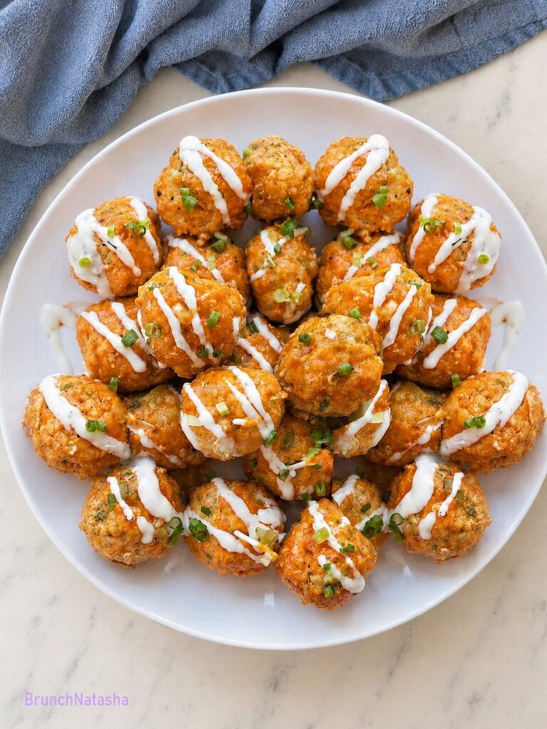 Buffalo Chicken Meatballs