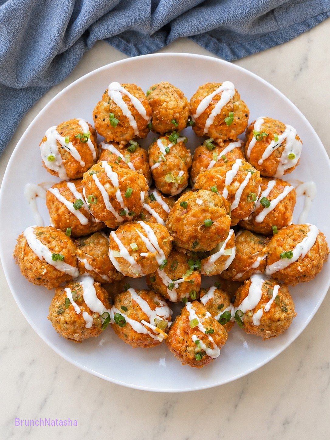 Buffalo Chicken Meatballs