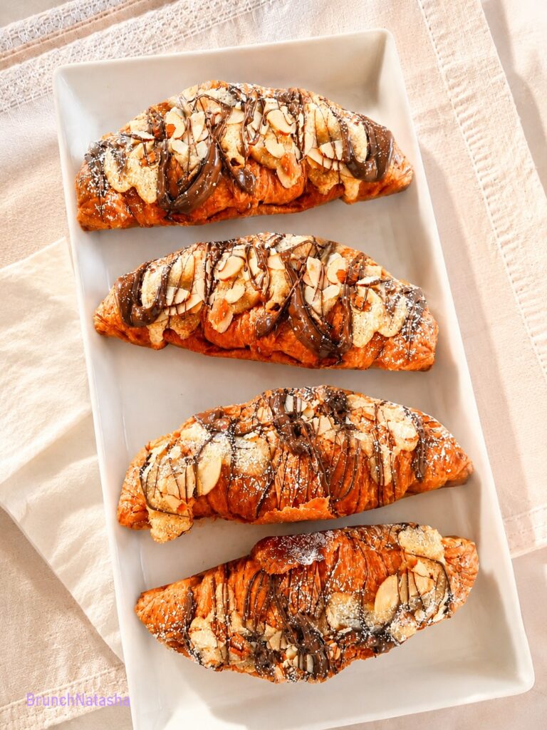 Chocolate Almond Croissants Recipe
