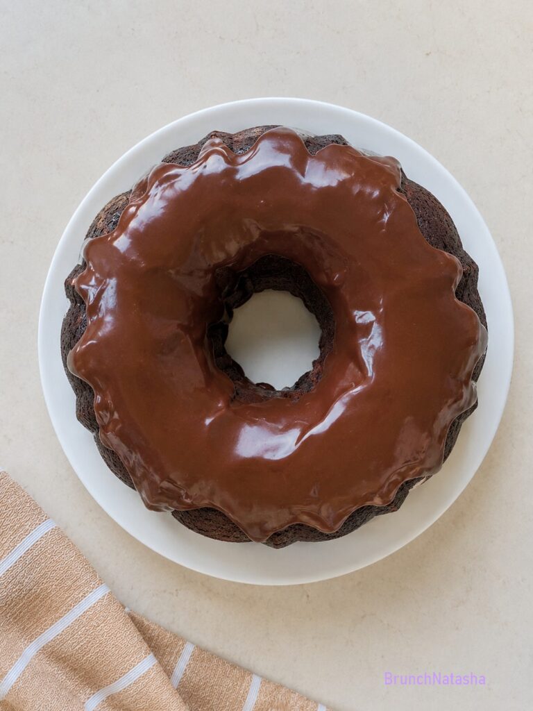 Chocolate Cream Cheese Bundt Cake