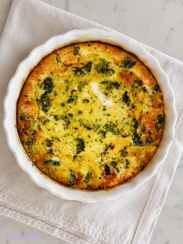 Classic Crustless Quiche