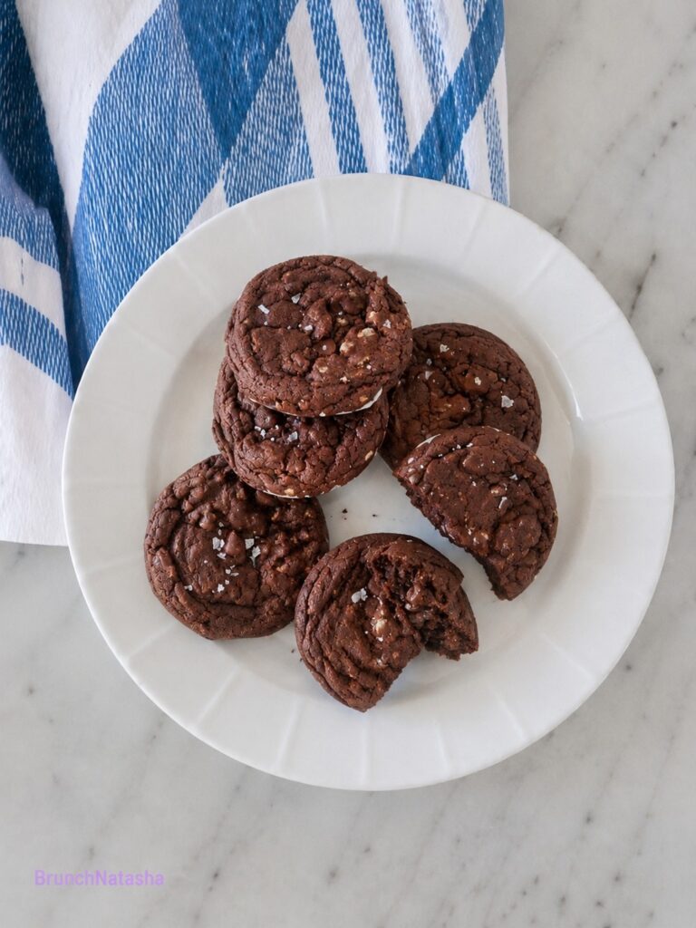 Double Chocolate Chip Crunch Cookies