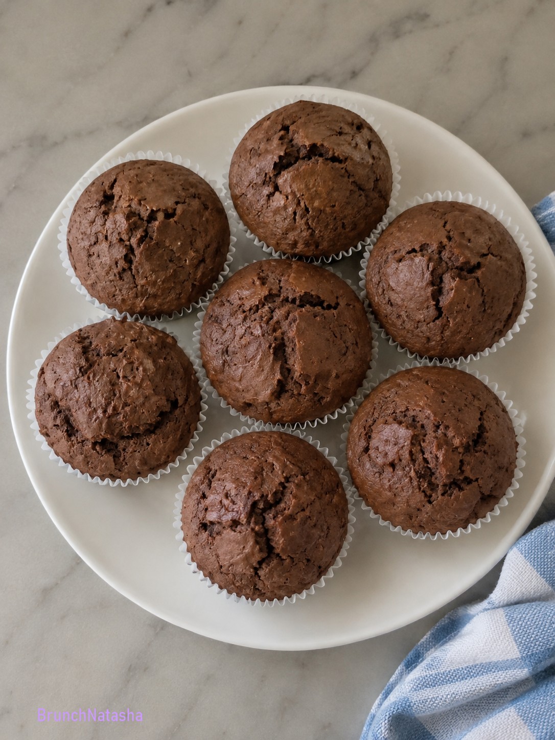 Double Chocolate Chunk Muffins