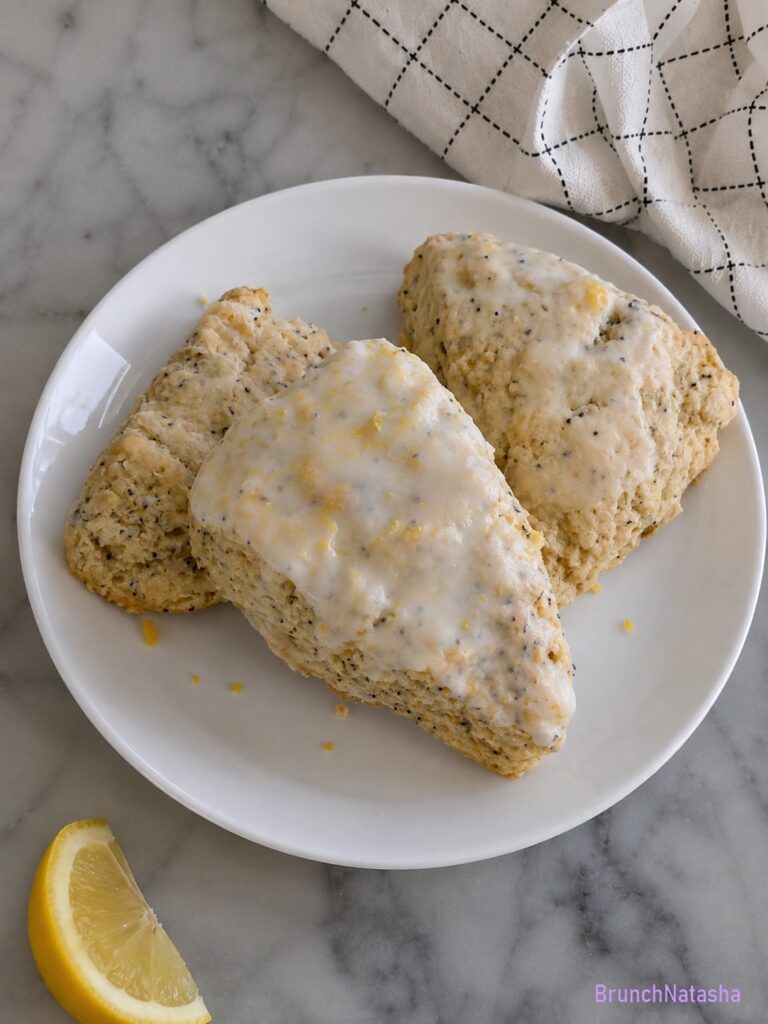 Lemon Poppy Seed Scones