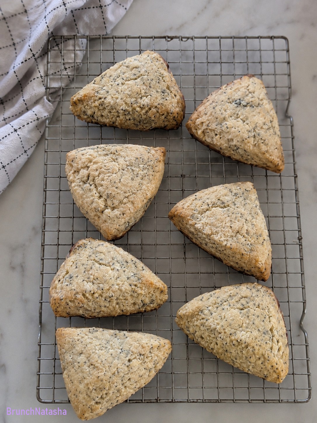 Lemon Poppy Seed Scones