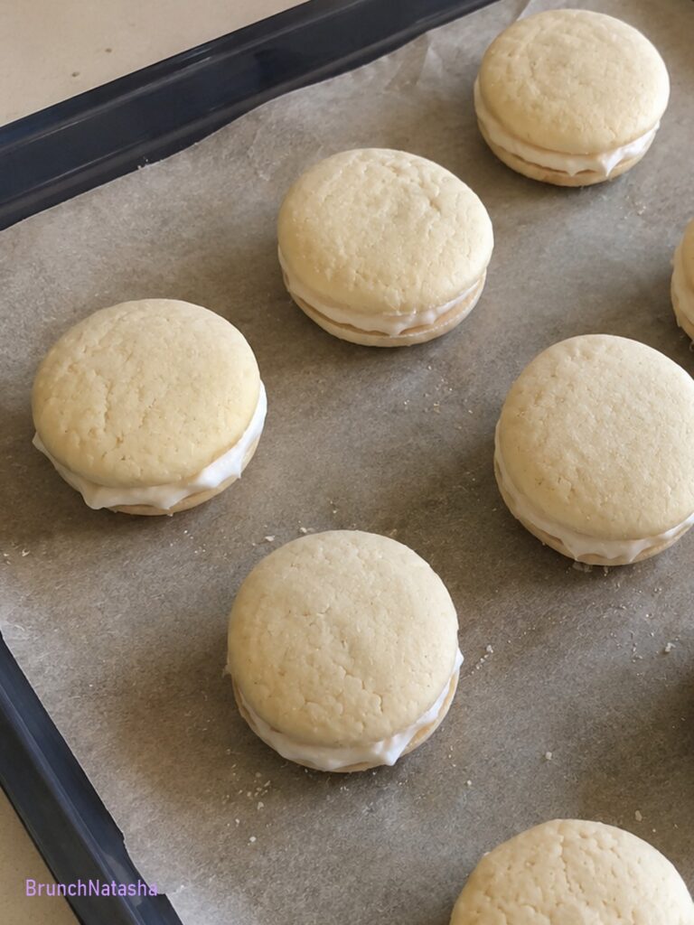 Lemon Sugar Cookie Sandwiches