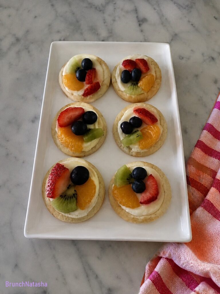 Mini Sugar Cookie Fruit Tarts