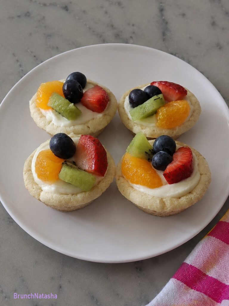 Mini Sugar Cookie Fruit Tarts