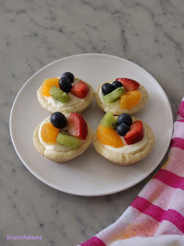 Mini Sugar Cookie Fruit Tarts