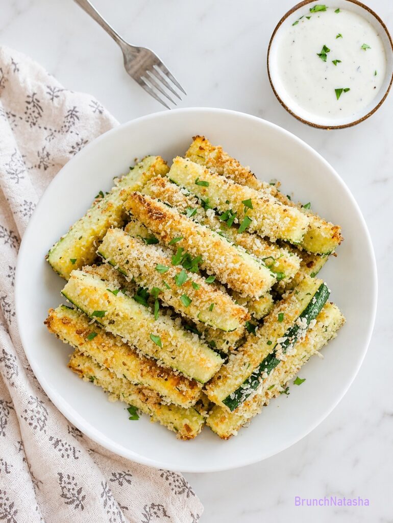 Parmesan Zucchini Fries
