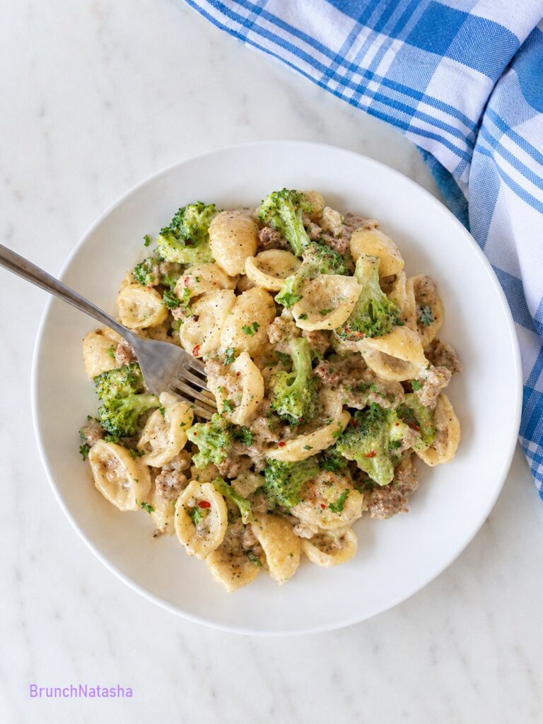 Easy Sausage and Broccoli Pasta