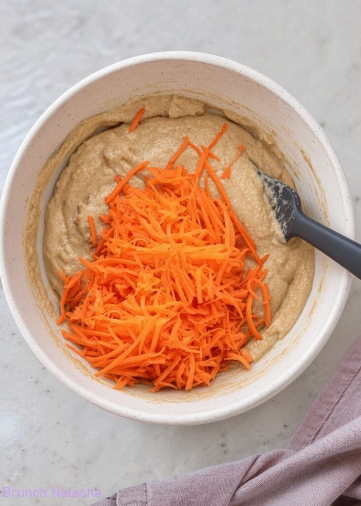 Prepare the Carrot Cake Batter