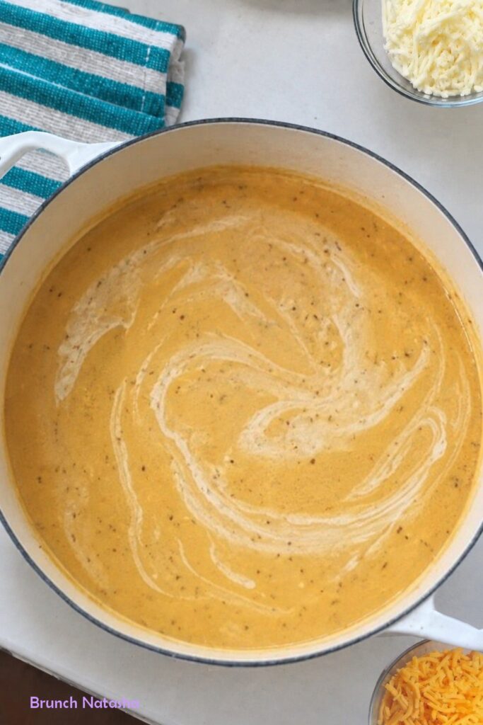 Add the Milk and Cream