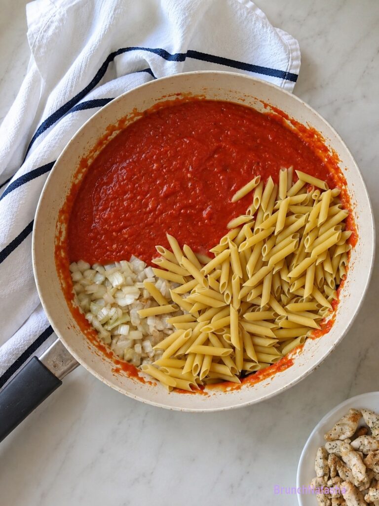 Chicken Parmesan Pasta