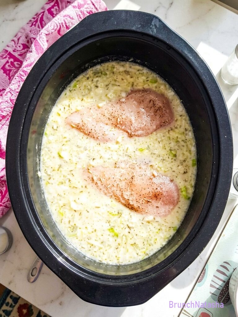 Season and Add the Chicken