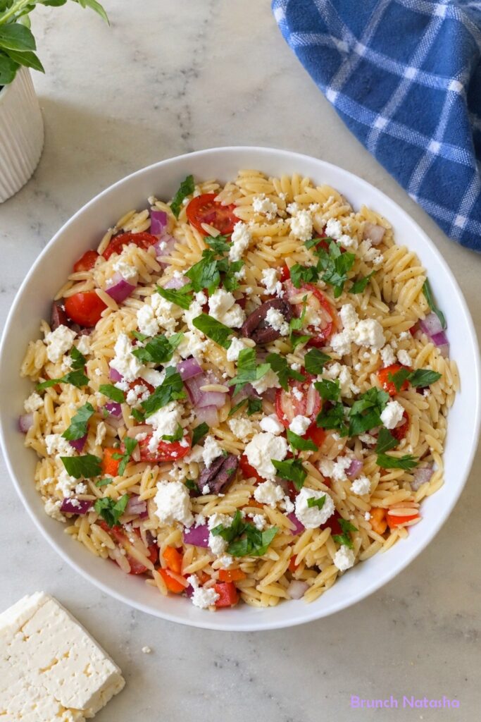Greek Orzo Salad