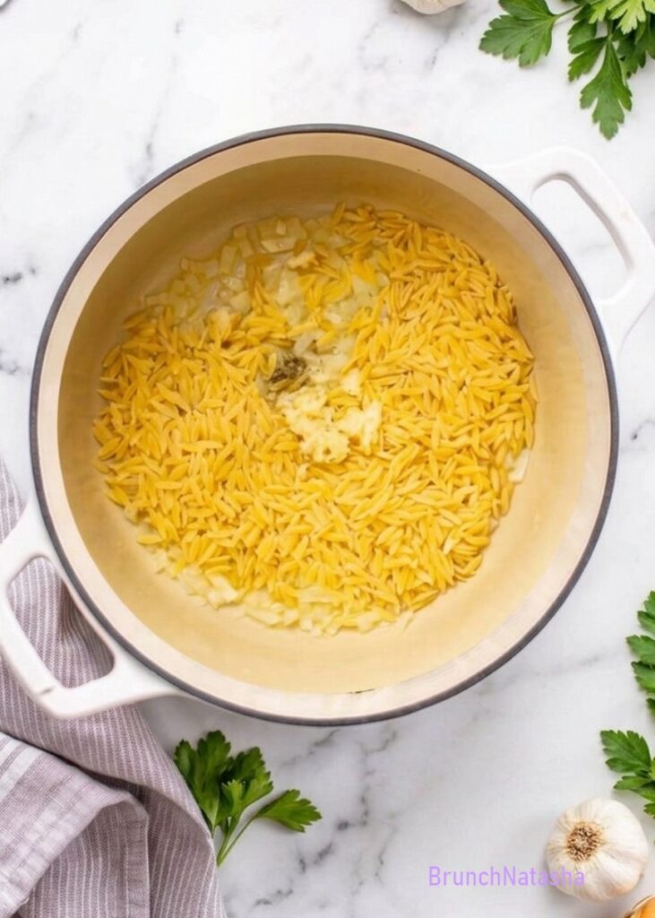 Start the Orzo