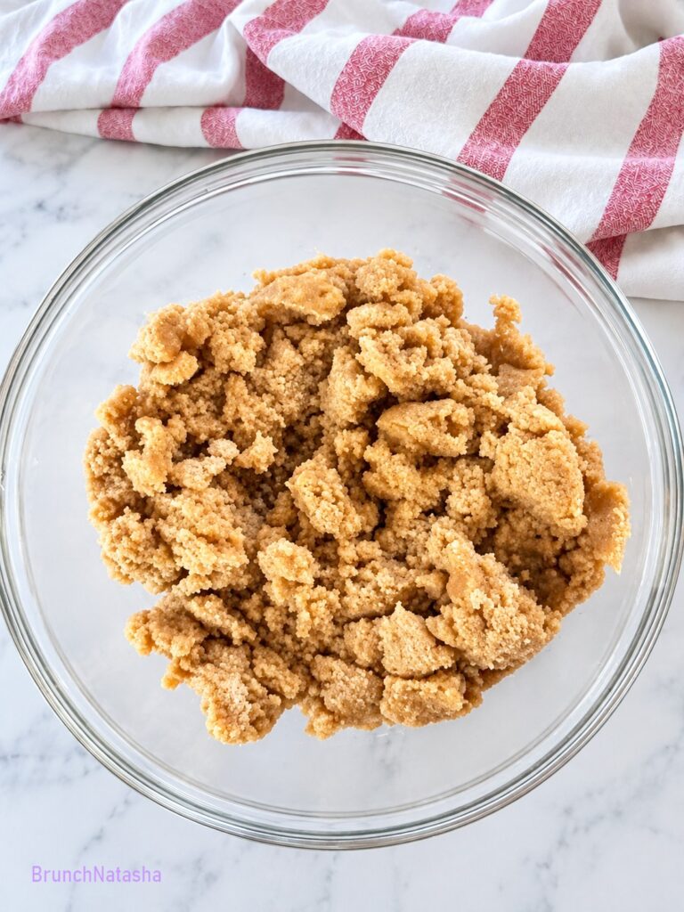 Make and Add the Crumb Topping